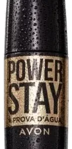 Máscara Para Cílios Avon Power Stay À Prova D’água 10ml Cor Preto