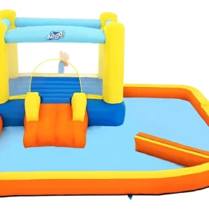 parque aquático inflável - Parque Aquático Torre Escorregador Bestway