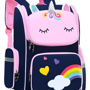 mochila escolar infantil unicórnio - Mochila Escolar Infantil Unicórnio Grande Impermeável