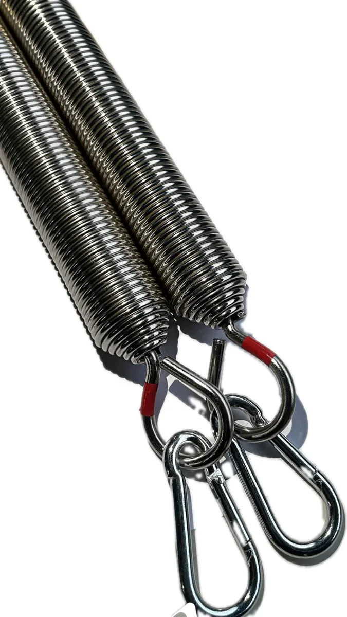 Molas Longas Para Pilates Cromadas - Par Molas Longas Para Pilates Cromadas - Par