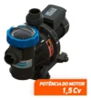 motobomba para piscina - Motobomba Para Piscinas Sodramar BMC-150 Weg