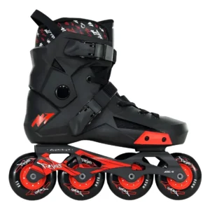 patins freestyle - Patins Freestyle Traxart Revolt Preto 80mm