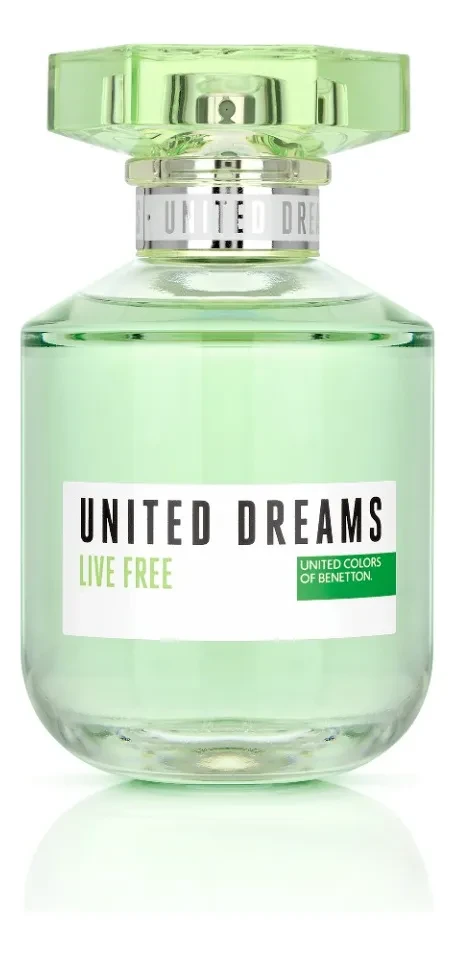 Perfume Live Free Benetton Feminino Original - Frete Grátis Perfume Live Free - Perfume Benetton United Dreams Live Free