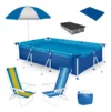 piscina 3700l - Piscina 3700l Kit + Mor +