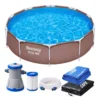 Piscina Estrutural Bestway - Piscina Estrutural Bestway Deluxe 4.678L