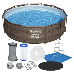 piscina estrutural - Piscina Estrutural Bestway Deluxe 9.150L