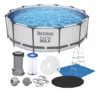 piscina estrutural - Piscina Estrutural Bestway Steel Pro Max
