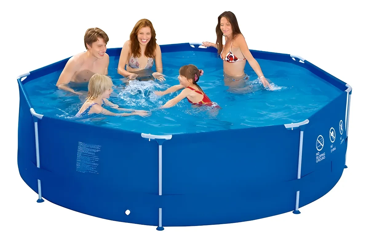 Piscina Inflável Kala 5200L Redonda Azul Original: Melhor Preço e Oferta! piscina inflável 5200l - Piscina Inflável Kala 5200L Redonda Azul