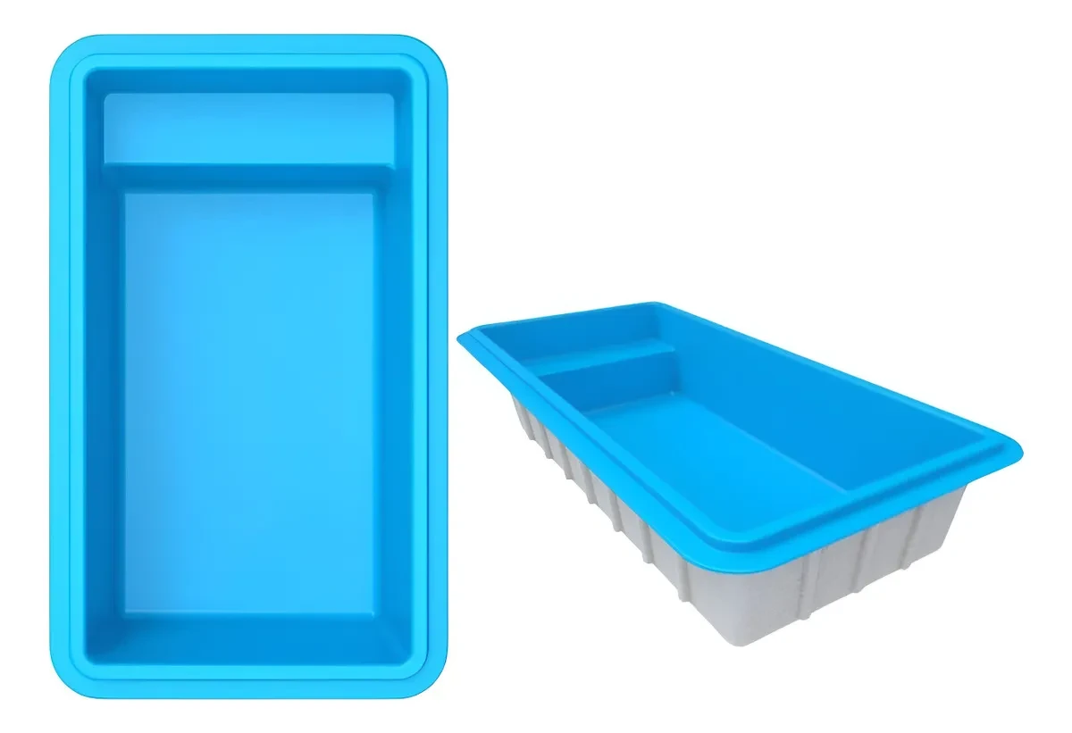 Piscina de Fibra Fibrapi FB080 3000l - Melhor Preço e Frete Grátis! piscina de fibra - Piscina Fibrapi FB080 3000l