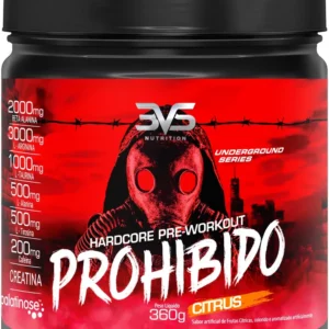 pré treino prohibido - Pré Treino Prohibido 3VS Citrus