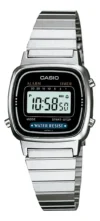 relógio casio feminino prata - Relógio Casio Feminino Vintage Prata Original