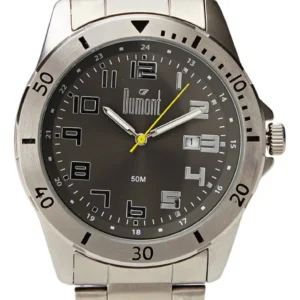 Relógio Dumont Masculino Berlim Du2115aap/4c Analógico Prata Dourado Cinza