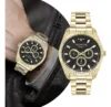 Relógio Technos Riviera - Relógio Technos Riviera Masculino Dourado Aço