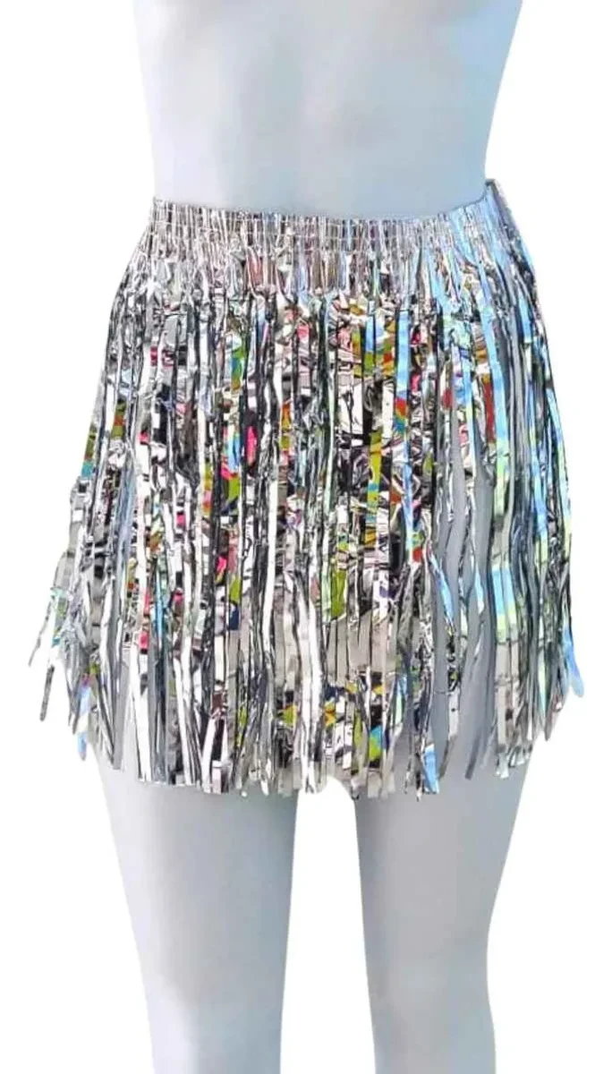 Saia de Franja Carnaval Animafest: Desconto + Frete Grátis e Original! saia de franja carnaval - Saia Fitilho Franja Animafest