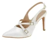 Scarpin branco - Sapato Feminino Scarpin Shekinah Salto Fino