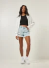 short jeans feminino - Short Jeans YOUCOM Feminino Hot Pants