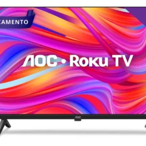 Smart TV 43 polegadas - Smart TV AOC Roku 43S5045