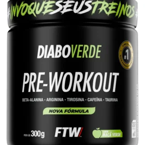 Diabo Verde Pre Workout - Pre Treino Diabo Verde Maçã Verde