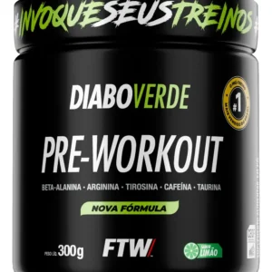 Diabo Verde Pre-Workout - Pre Treino Diabo Verde FTW Limão