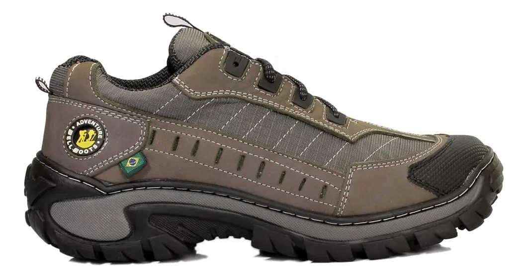 Tênis Adventure Rapel Bell Boots Couro Legítimo Original Tênis Adventure Masculino - Tênis Rapel Bell Boots Adventure