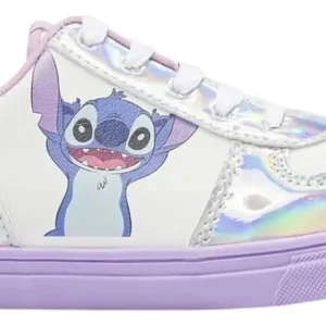 Tênis Infantil Menina Disney Holografico Stitch