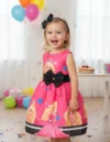 vestido infantil barbie - Vestido Infantil Barbie Pequenos Encantos Baby