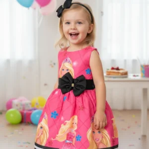 vestido infantil barbie - Vestido Infantil Barbie Pequenos Encantos Baby