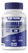 Vitamina D3 K2 - Vitamina D3 10.000ui + Vitk2 Mk7
