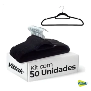 cabide de veludo - Cabide Veludo Vittak