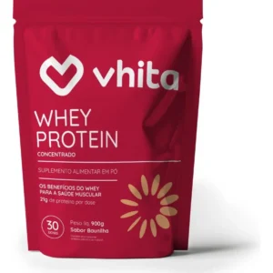 Whey Protein Baunilha - Whey Protein 900g Baunilha Vhita