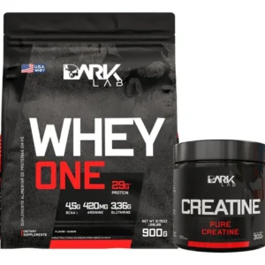 Whey One 900g Chocolate + Creatina 300g Dark Lab