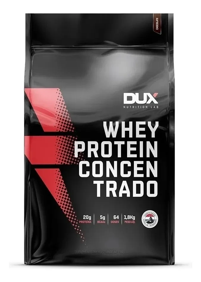 Whey Protein Concentrado Dux Nutrition 1.8 Kg Sabor Chocolate Whey Protein Concentrado Dux Nutrition 1.8 Kg Sabor Chocolate
