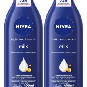 Loção Nivea Body Milk - Loção Nivea Body Milk Hidratante Pele