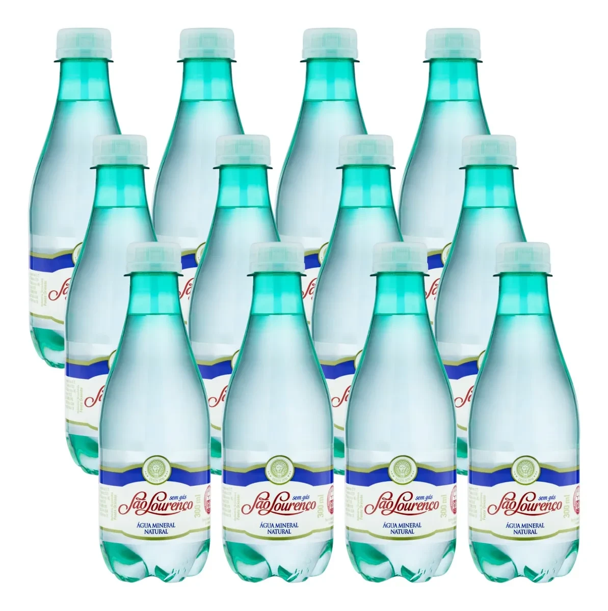 Água Mineral São Lourenço Pack 12x300ml | Frete Grátis e Oferta Especial Água Mineral São Lourenço - Água Mineral Natural São Lourenço Pack
