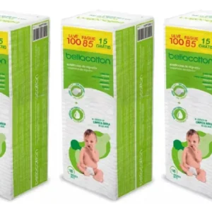 Algodão Quadrado para Bebê - Algodão Bellacotton Quadrado Baby - 3