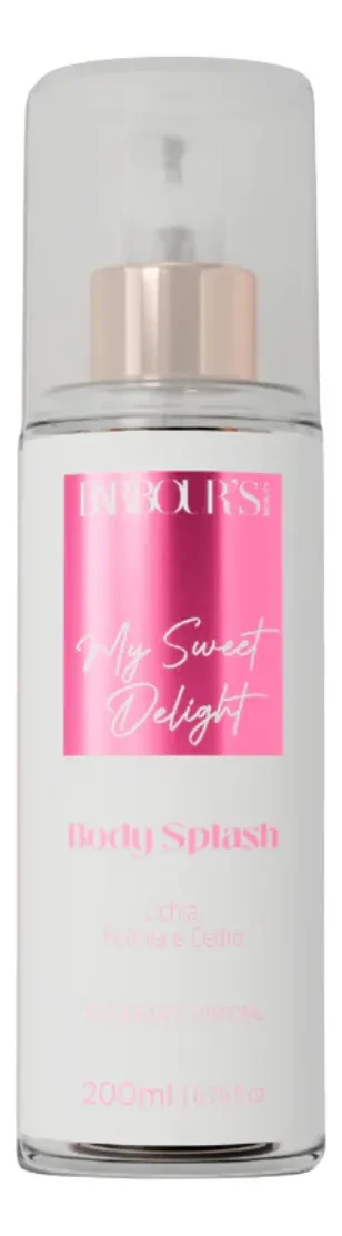 Body Splash Delight Barbour's Beauty 200ml Original - Frete Grátis! Body Splash Delight - Body Splash Delight Barbour's Beauty Cedro