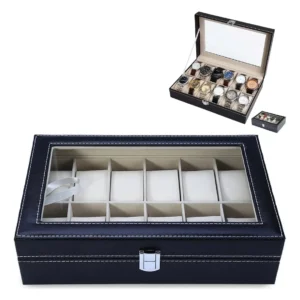 Porta-relógios - Caixa Maleta Estojo Porta Relógios Bpcomerciomix