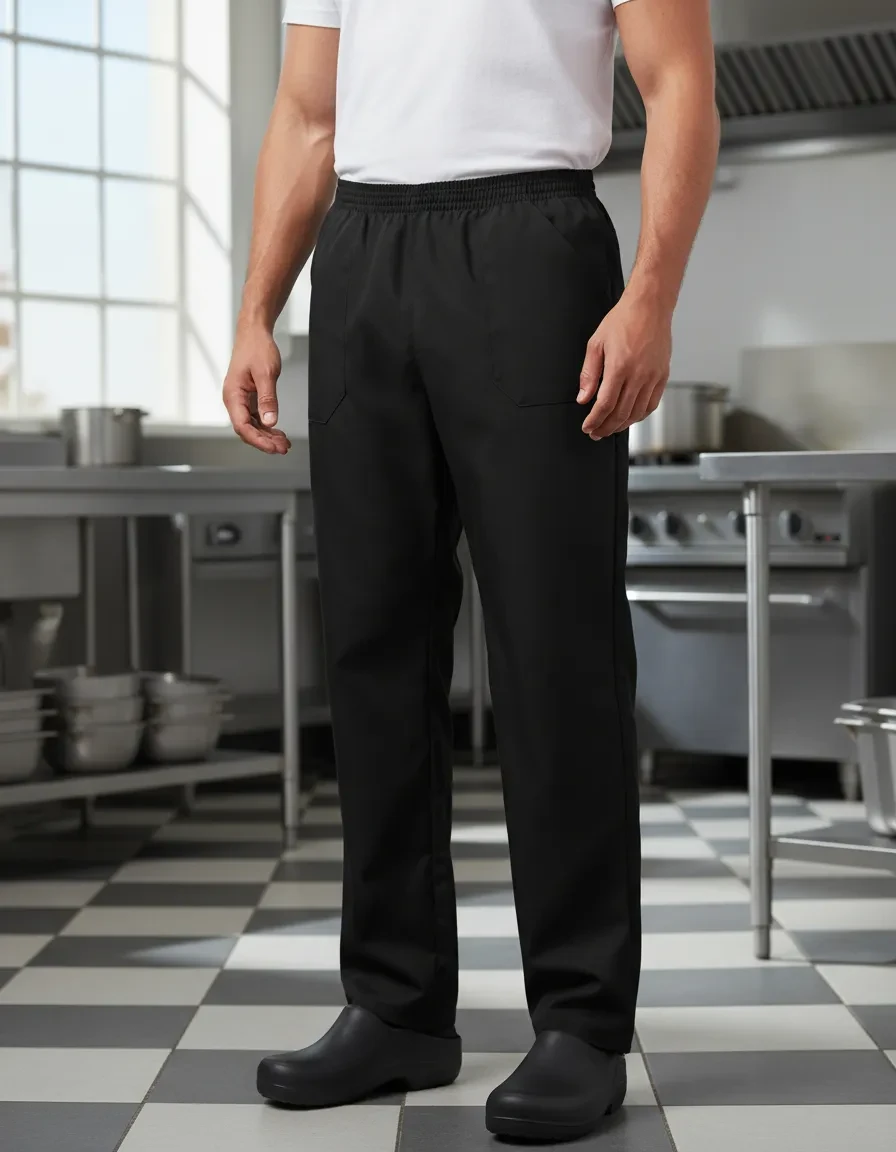 Calça Uniforme Trabalho Oxford Unissex Profissional Sette: Desconto Imperdível! Calça Uniforme Trabalho - Calça Uniforme Trabalho Sette Uniformes Oxford