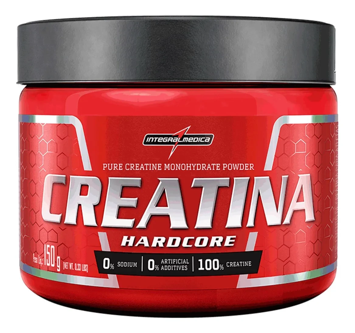 Creatina Integralmedica Hardcore 150g: Desconto e Frete Grátis! Original creatina integralmedica - Creatina Integralmedica Hardcore 150g
