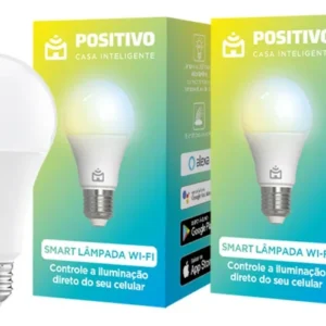 Lâmpada Smart Wi-Fi - Lâmpada Smart Wi-Fi Positivo Casa Inteligente