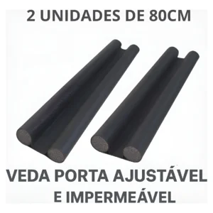 Veda Porta - Kit 2 Unidades Veda Porta Ajustável