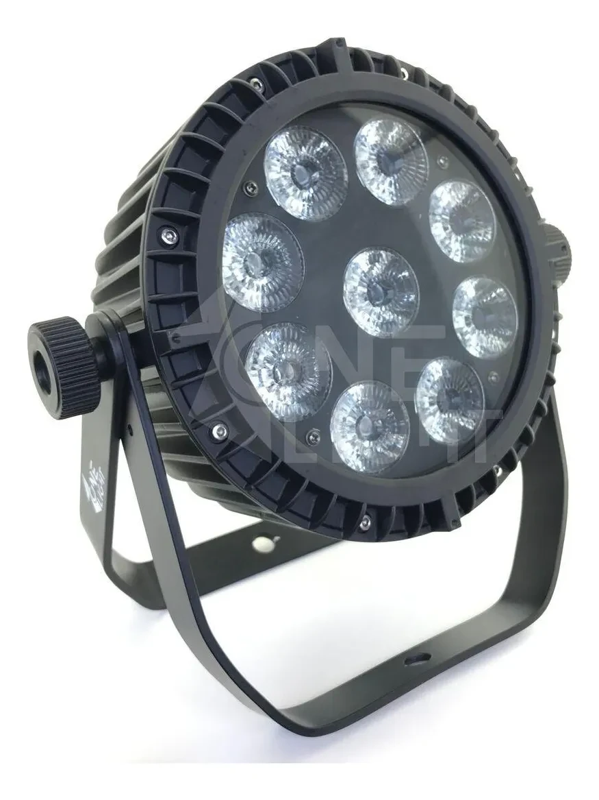 Par Led 9x18w RGBWA+UV 6 em 1: Desconto no Kit com Melhor Preço! Par Led 9x18w - Kit 20 Par Led 9x18w One