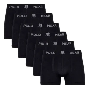 cueca boxer polo wear - Kit 6 Cuecas Polo Wear Boxer