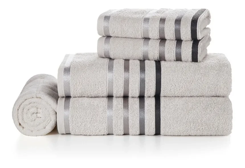 Jogo de Toalhas Karsten Lumina 5 Peças com Frete Grátis e Oferta Exclusiva! jogo de toalhas karsten - Kit Jogo Toalhas Karsten Lumina 5