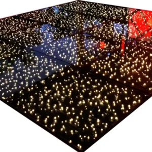 Pista de dança LED 4x4m - Pista De Dança Led Galáxia KingLeds