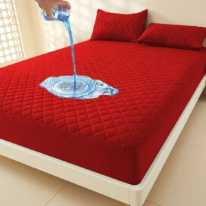 protetor de colchão queen - Protetor de Colchão Queen Casa Laura