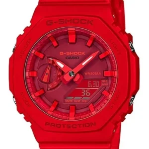 Relógio Casio GA-2100 Vermelho - Relógio Casio GA-2100 Vermelho