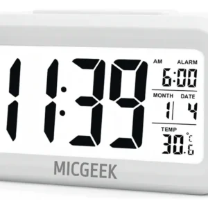 Relógio Digital Micgeek - Relógio Digital Micgeek Despertador