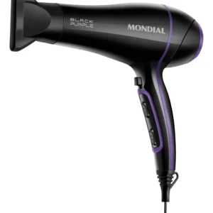 Secador de Cabelo Mondial - Secador de Cabelo Mondial Black Purple
