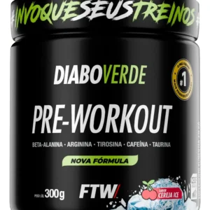 Diabo Verde Pre-Workout - Pre Treino Diabo Verde FTW Cereja